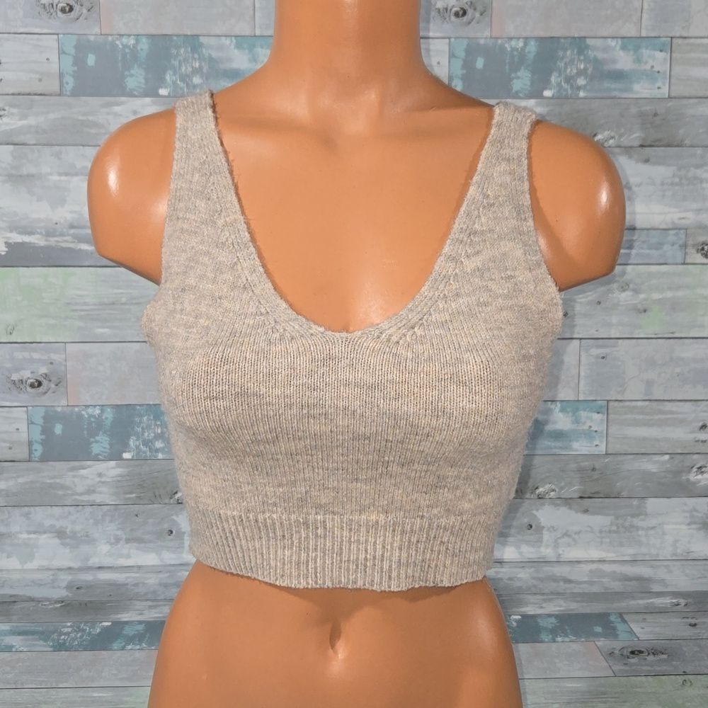 Mod Ref Cropped Sweater Tank Top sz Small
